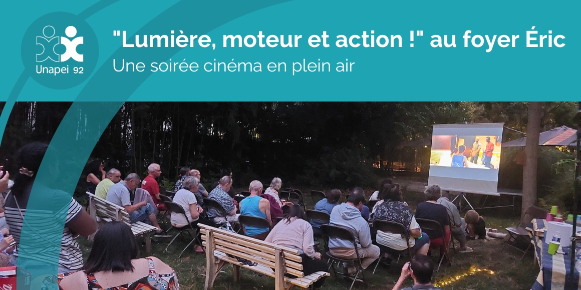 Cinéma en plein air au Foyer Éric