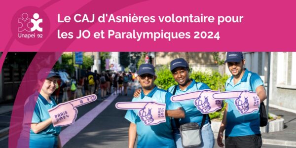 Le CAJ d’Asnières volontaire pour les JO et Paralympiques 2024