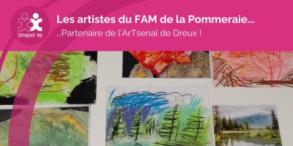 Les artistes du FAM de la Pommeraie à l’ArTsenal de Dreux !